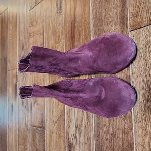 Ivanka Trump Suede Booties